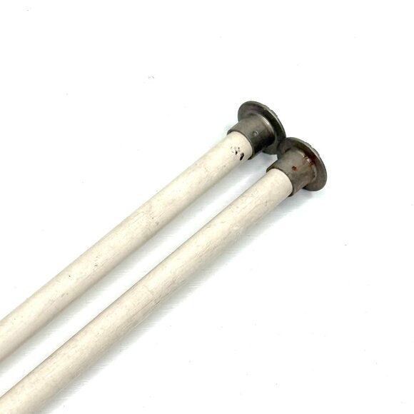 Boye Single Point Classic Knitting Needles Size 11 14" 35cm Made In USA White - Picture 2 of 3